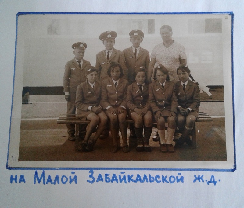 На малой железной дороге в г Чите.